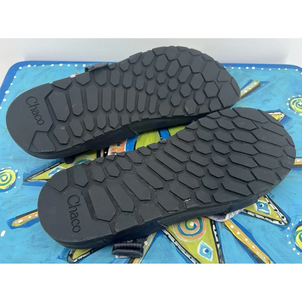 Chaco Men's Lowdown Sandals - Faded Blue Fog Size 12 Good Condition